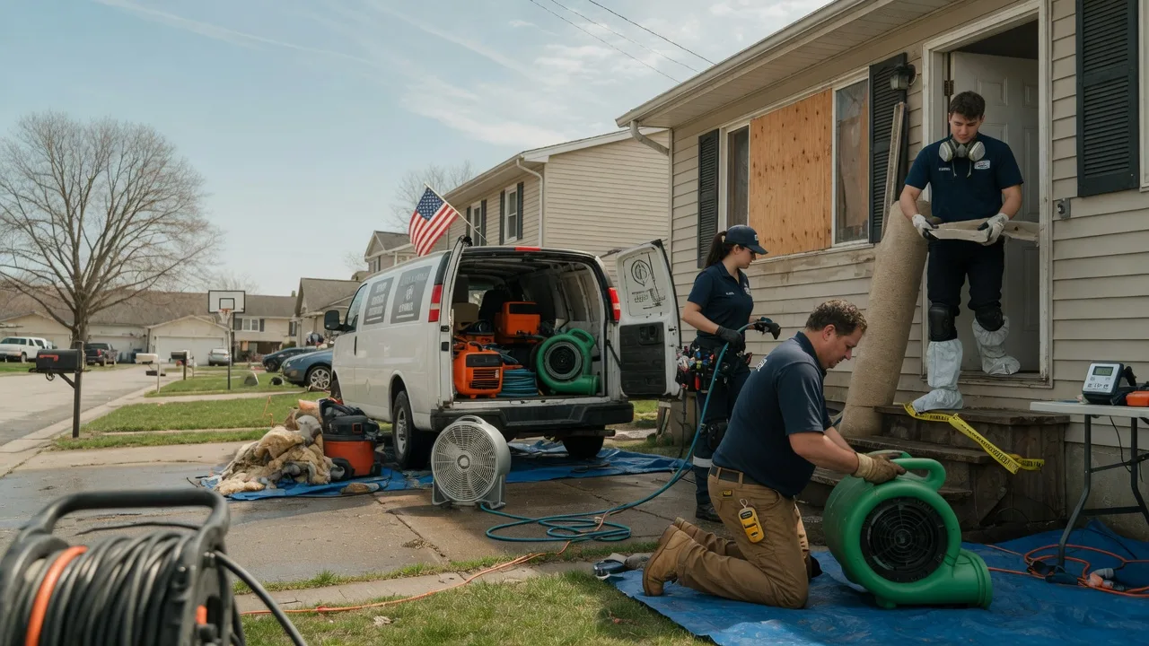 Water Damage Restoration in Braidwood, IL near me